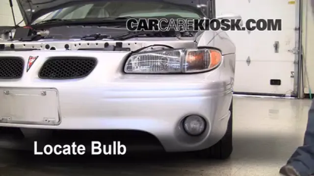 2003 Pontiac Grand Prix GT 3.8L V6 Sedan (4 Door) Luces Luz de marcha diurna (reemplazar foco)